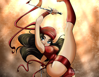 Elektra Fanart, from Marvel