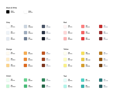 Tailwindcss 1.0 Colour UI Kit