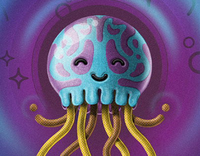 jellyfish illustration (aka el-pasta)