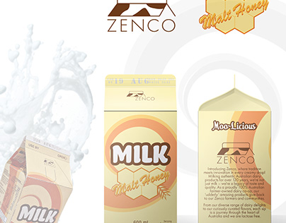 Just for fun! Zenco Milk 'Malt Honey' 🥛