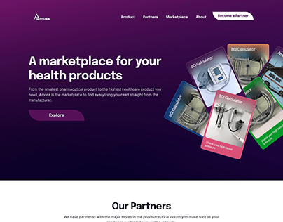 Healthtech Landing Page