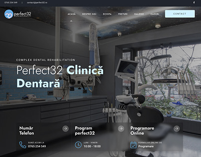 Web Design Dental Page