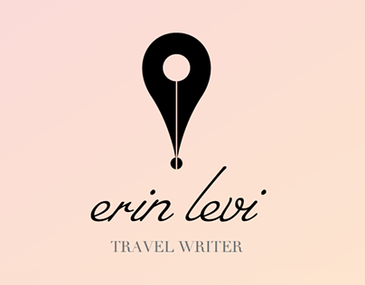 Erin Levi - Travel Writer - Logo and Web Design
