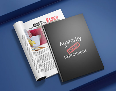 Austerity - A Failed Experiment Typography