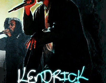 Kendrick Lamar Poster A3
