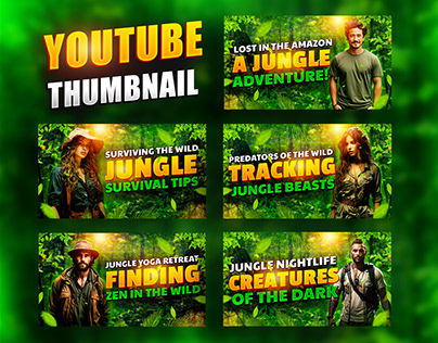 Forest Youtube Thumbnail Design