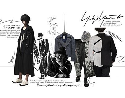 Project thumbnail - Yohji Yamamoto — Menswear Project