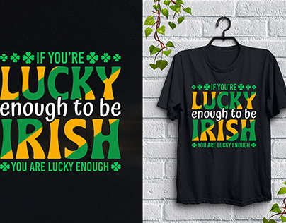 Lucky Irish T-Shirt Design