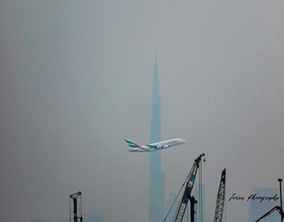 Emirates and Burj Khalifa
