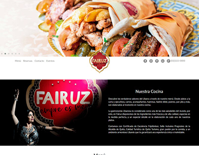 Web Fairuz Café