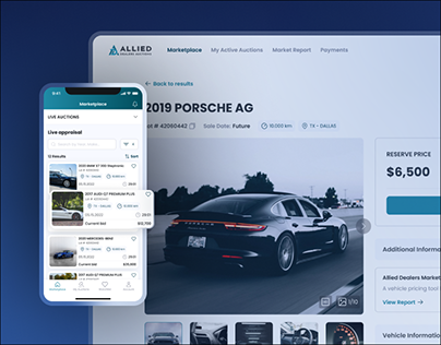 ADA - online platform for licensed car dealers