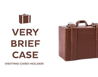 Very brief Case : Visiting Card Holder