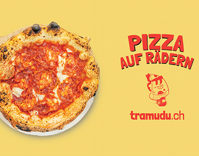 Tramudu Pizza Branding
