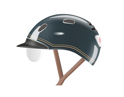 Vintage Style Cycle Helmet