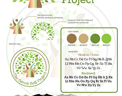 The Green Belt Project Logo Design