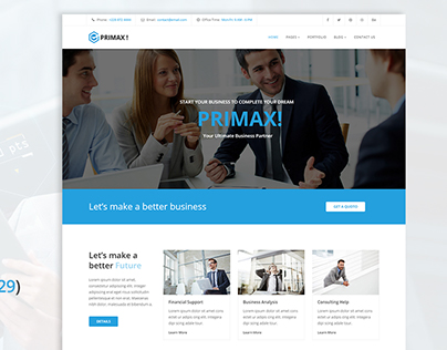 Primax! - Corporate Business Template