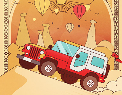 Jeep CJ6 Poster