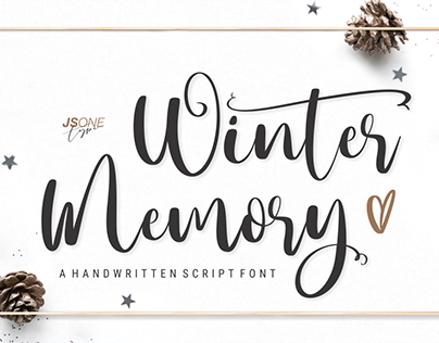 Winter Memory | A Handwritten Script Font