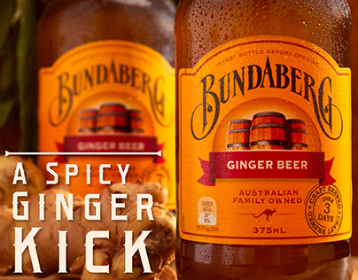 Ginger Beer - Translucent Bottle Photoshoot