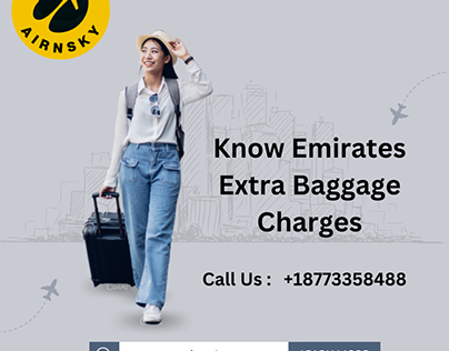 What are Emirates' extra baggage charges?