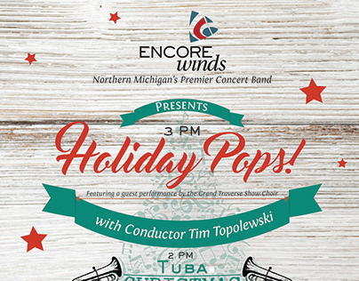 Holiday Pops Concert Poster