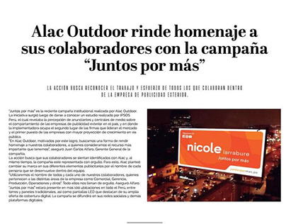 AdNews 70 - Mercado Negro - Octubre 2018 - Alac Outdoor