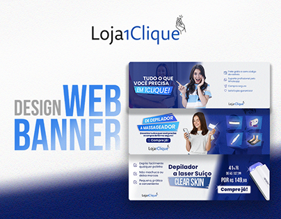 Web Banner - Loja1Clique