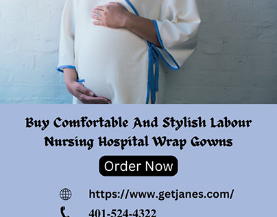 Comfortable And Stylish Labour Nursing Hospital Wrap