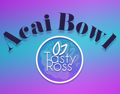 Identidad de marca Acai Bowl