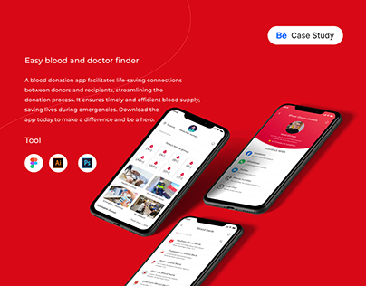 Blood donation and doctor finding app