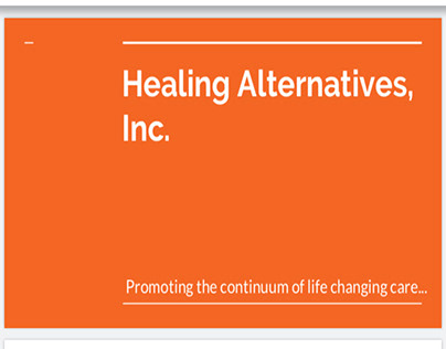 Healing Alternatives, Inc.