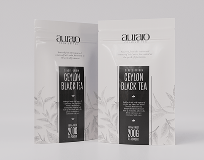 Ceylon Black Tea Packaging Design