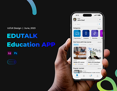 EDUTALK - E-learning Educational Platform App