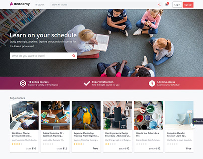 Academy - Course Based Learning Management System