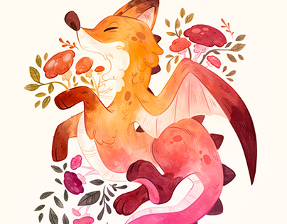 Fox dragon