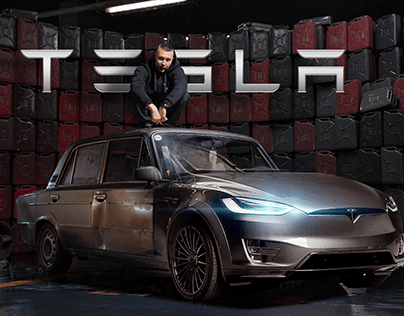 CG Making of Tesla Music Video