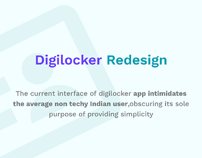 Digilocker Redesign