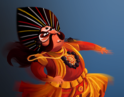 Yakshagana - The Spirit Dance | Behance