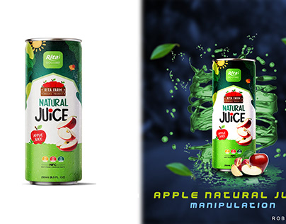 Apple Natural Juice Manipulation in Photoshop