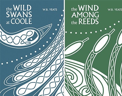 Book Covers for W.B. Yeats' Poetry and Prose