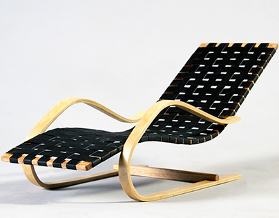 Model-making: 1/5th scale Alvar Aalto lounge chair