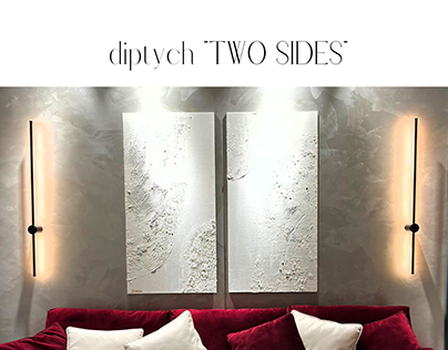 diptych "TWO SIDES"