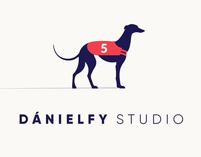 Dánielfy Studio logo design