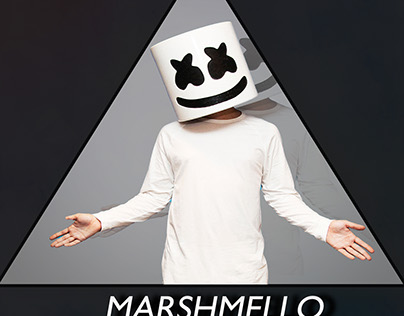 Marshmello poster for Surrender Nightclub