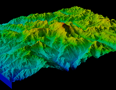 Mount Everest Digital Elevation Model Exploration