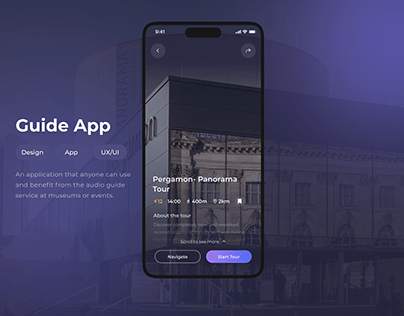 UX/UI | Guide App |Concept Design