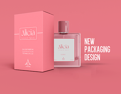 NEW PACKAGING DESIGN Alicia parfum