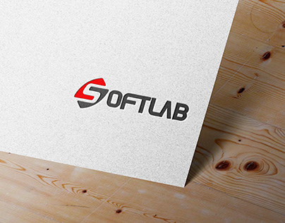 SOFTLAB Logo Design