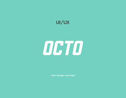 OCTO - UI/UX Website Design