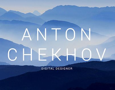 Portfolio site for digital designers/photographers